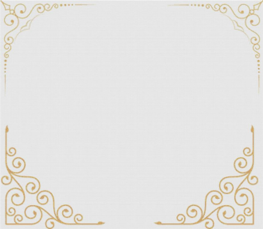 Luxury Frame - X Squared Cross Stitch