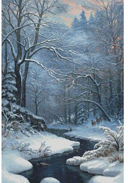 Winter Pose - Artecy Cross Stitch