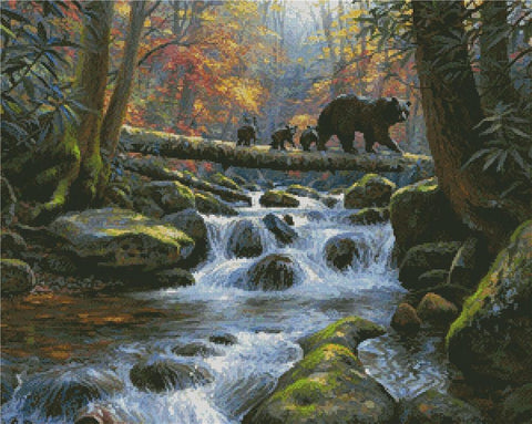 Precarious Crossing - Artecy Cross Stitch