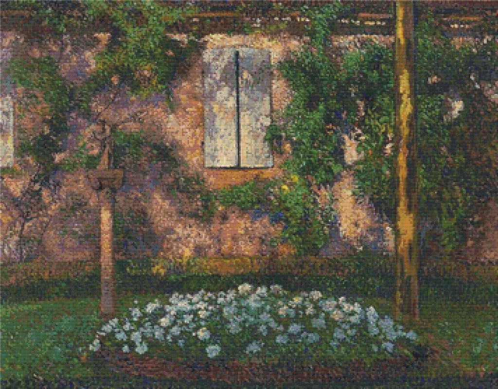 The Garden In Marquayrol - X Squared Cross Stitch