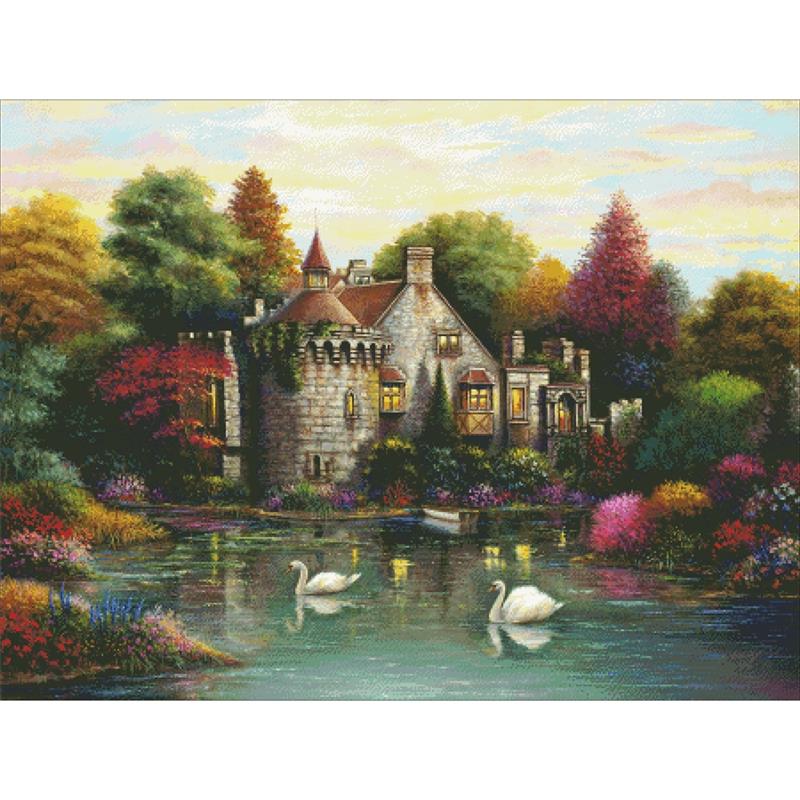 Swan Castle - Charting Creations