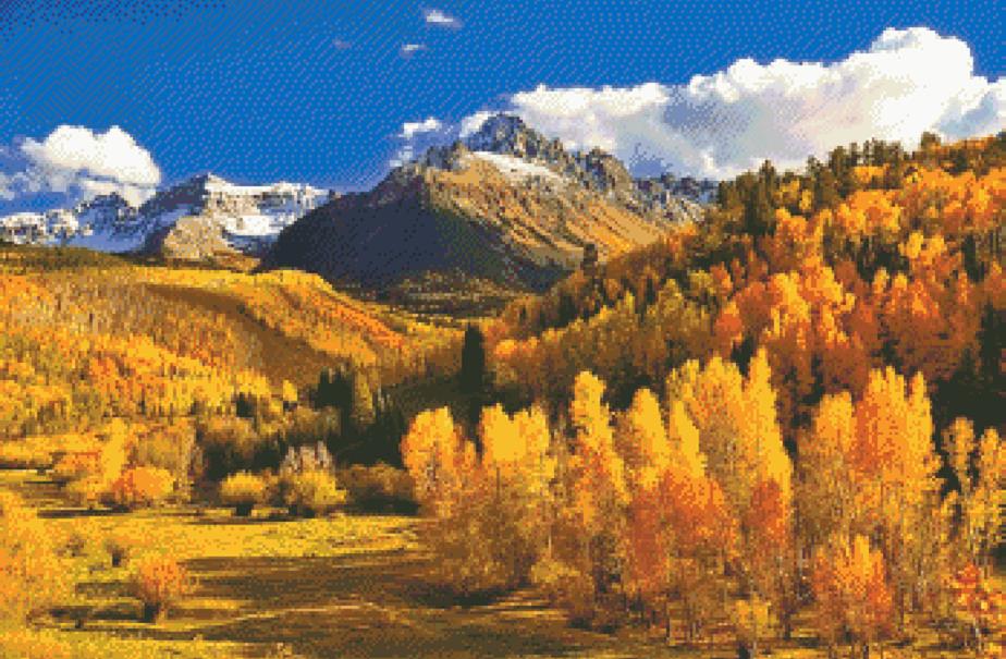 Colorado Fall - Fox Trails Needlework