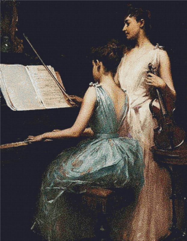 The Sonata - X Squared Cross Stitch