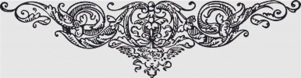 Antique Divider - X Squared Cross Stitch