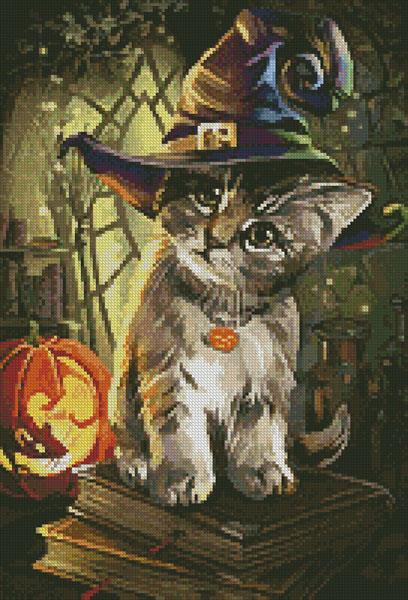 Mini Magic Cat - Artecy Cross Stitch