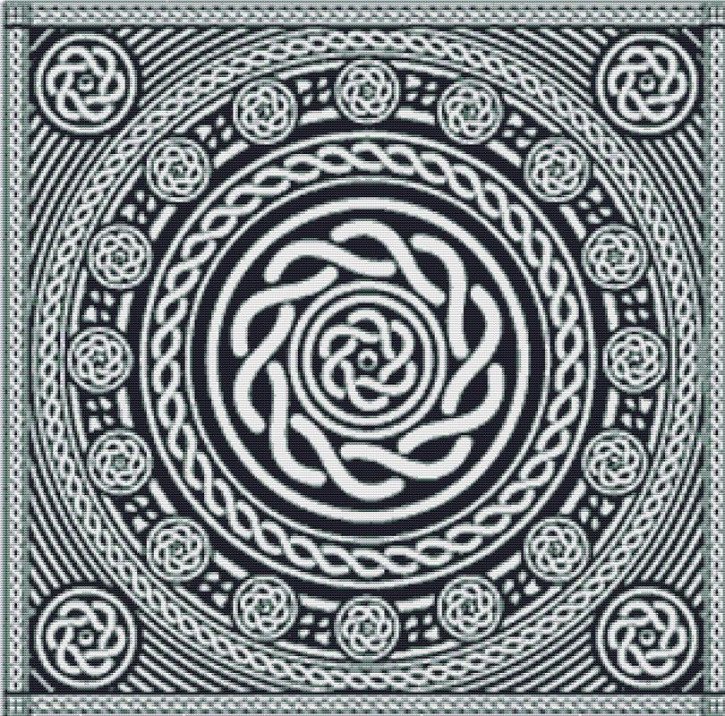 Celtic Mandala - X Squared Cross Stitch