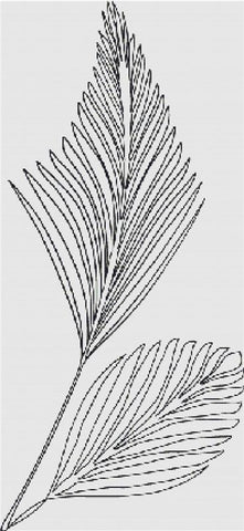 Botanical Leaves - X Squared Cross Stitch