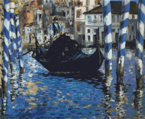 Blue Venice - X Squared Cross Stitch