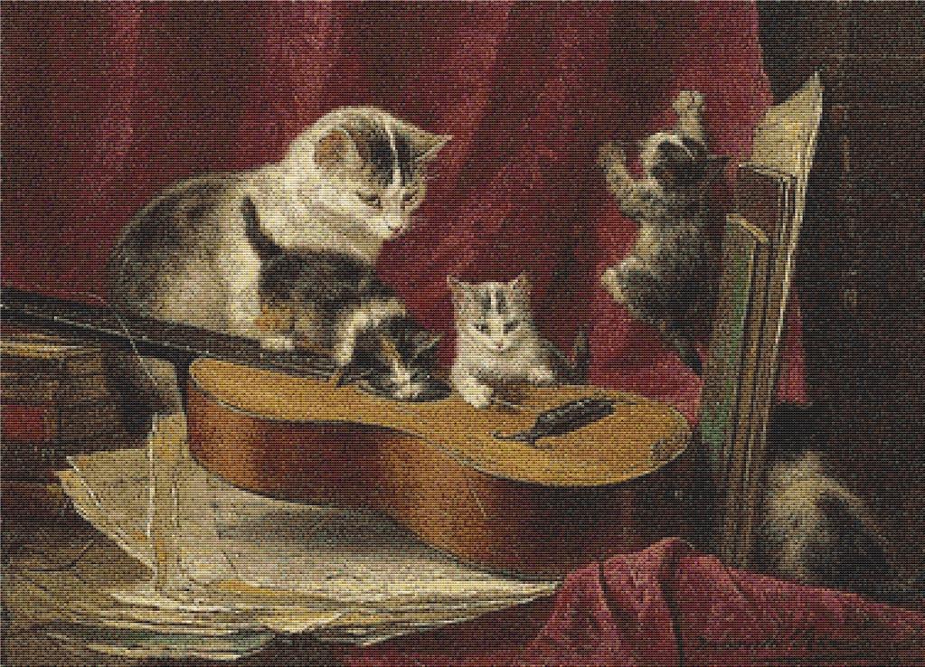 Making Music - X Squared Cross Stitch