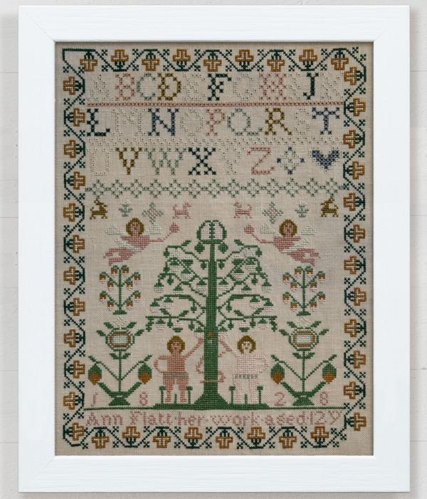 Ann Flatt, 1828 - Modern Folk Embroidery