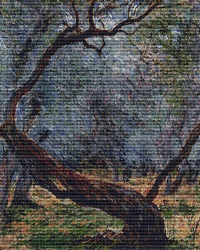 Olive Trees - X Squared Cross Stitch