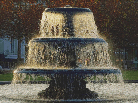 Fountain - X Squared Cross Stitch