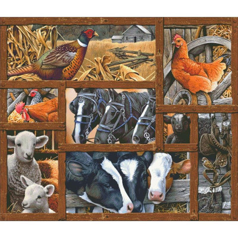 Farm Collage - Charting Creations