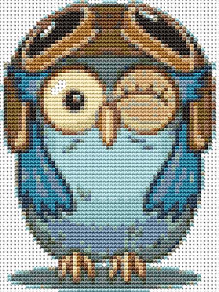 Cute Owls I - X Squared Cross Stitch