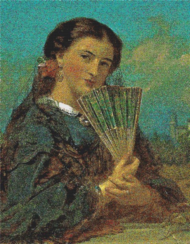 A Spanish Beauty - X Squared Cross Stitch