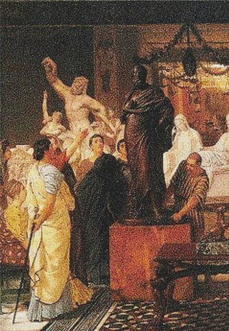 A Sculpture Gallery - X Squared Cross Stitch