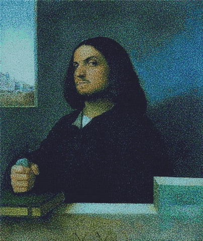 Portrait Of A Venetian Gentleman - X Squared Cross Stitch