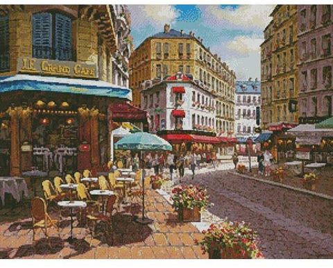 Le Grand Cafe - Artecy Cross Stitch