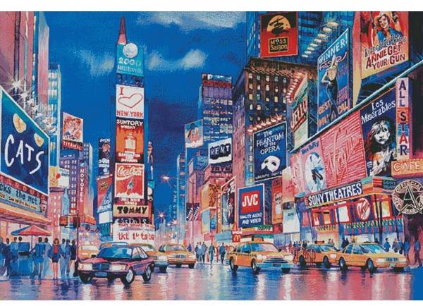 Broadway (Large) - Artecy Cross Stitch