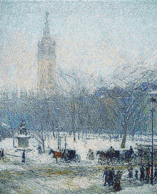 Madison Square - X Squared Cross Stitch