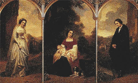 Piti - Amour - Douleur - X Squared Cross Stitch