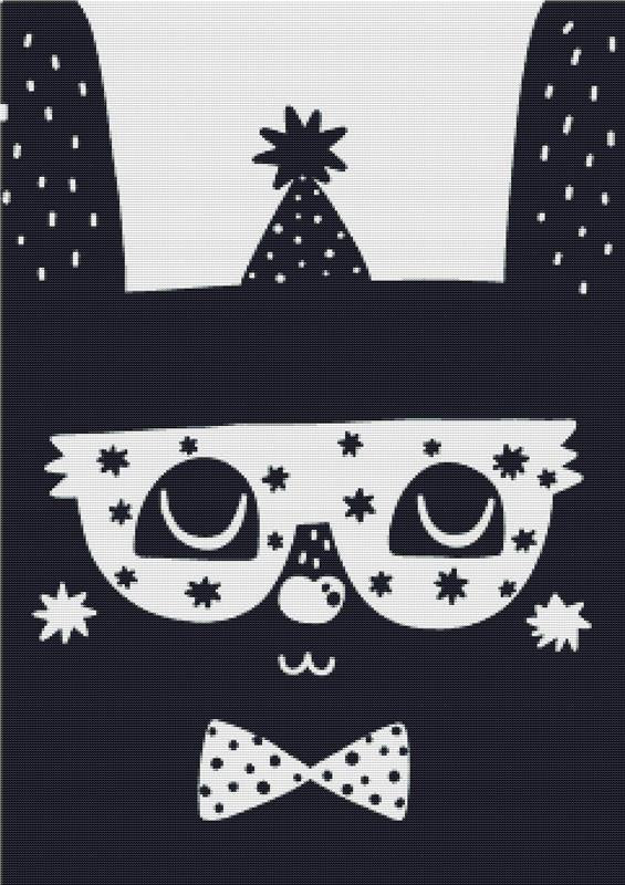 Nursery Rabbit - X Squared Cross Stitch