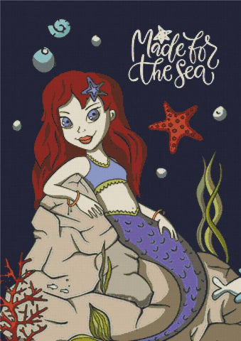 Made For The Sea - X Squared Cross Stitch