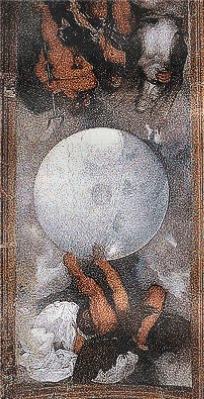 Jupiter, Neptune And Pluto - X Squared Cross Stitch