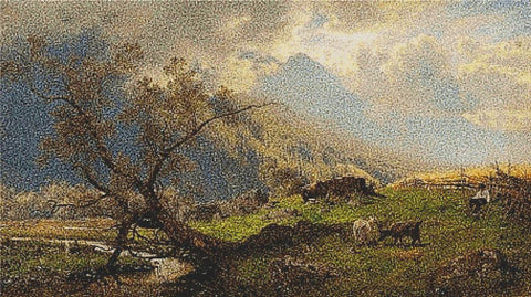 Shepherd In The Alps - X Squared Cross Stitch