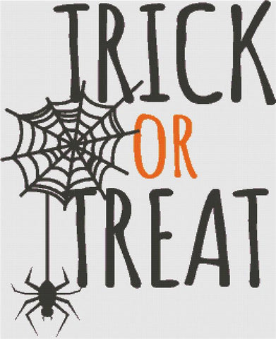 Trick Or Treat - X Squared Cross Stitch
