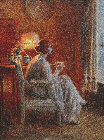 Le Thé - X Squared Cross Stitch