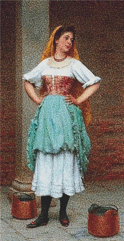 Venetian Beauty - X Squared Cross Stitch