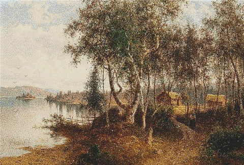 On The Path By The Shore - X Squared Cross Stitch