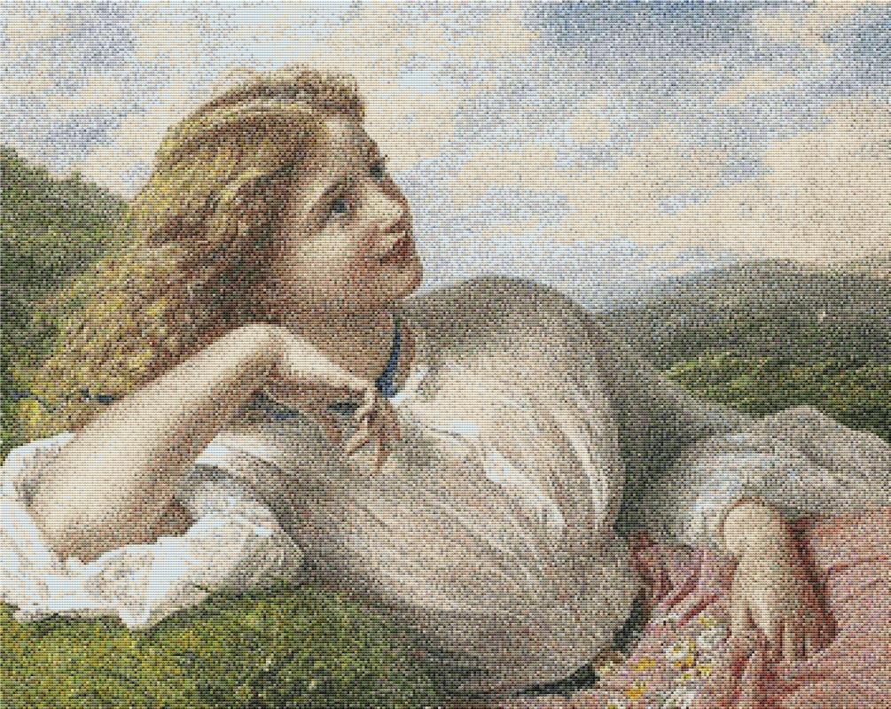 The Song Of The Lark - X Squared Cross Stitch