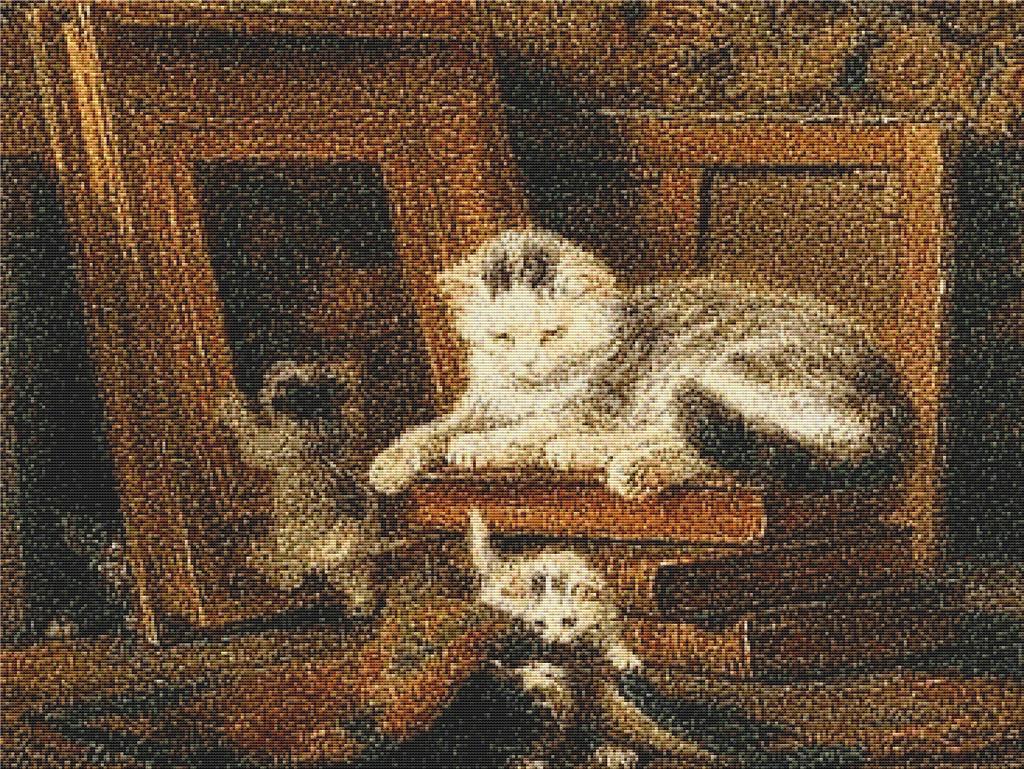 Hide And Seek - X Squared Cross Stitch