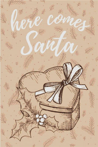 Here Comes Santa - X Squared Cross Stitch