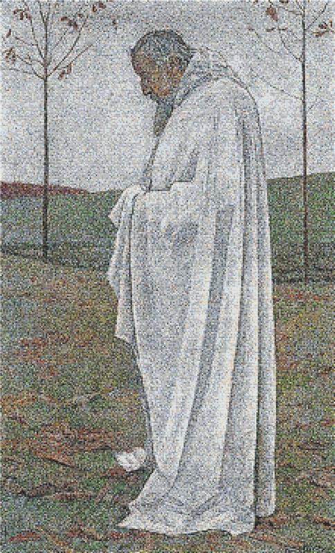 Composition For Eurythmics - X Squared Cross Stitch