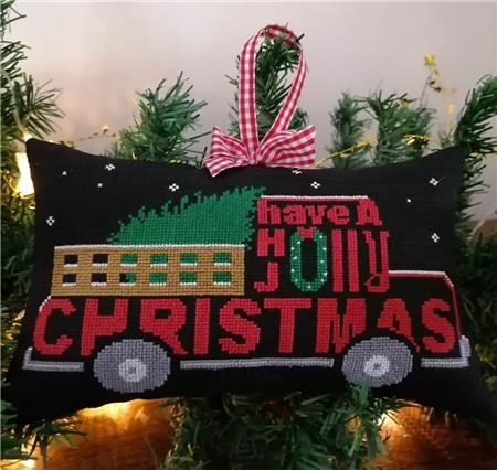 Holly Jolly Christmas Series: Red Truck - Twin Peak Primitives