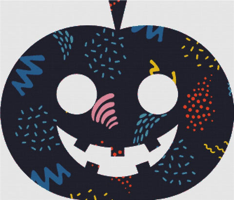 Carnival Jack-O-Lantern - X Squared Cross Stitch