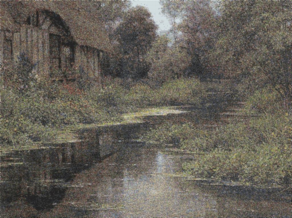 Summer Afternoon - X Squared Cross Stitch