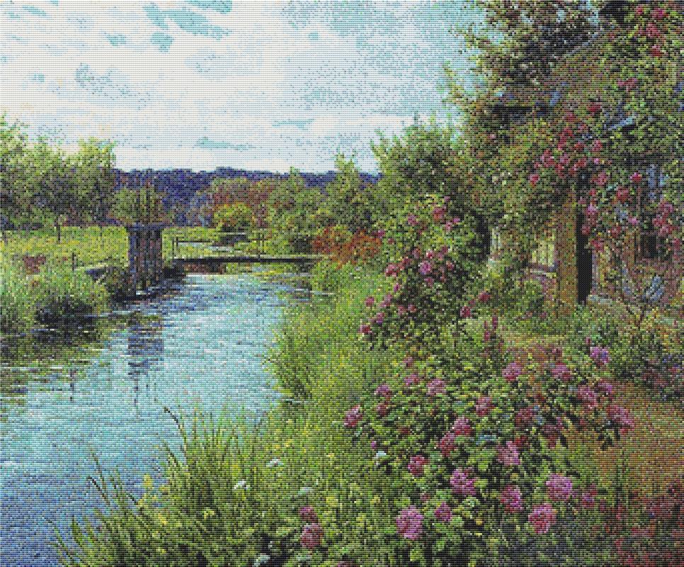 Flowers In Bloom - X Squared Cross Stitch