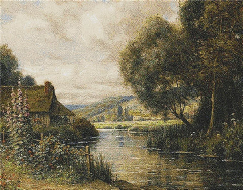 Cottage At Launay - X Squared Cross Stitch