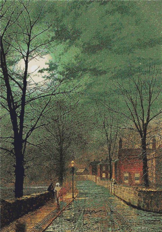 The Gossips - X Squared Cross Stitch