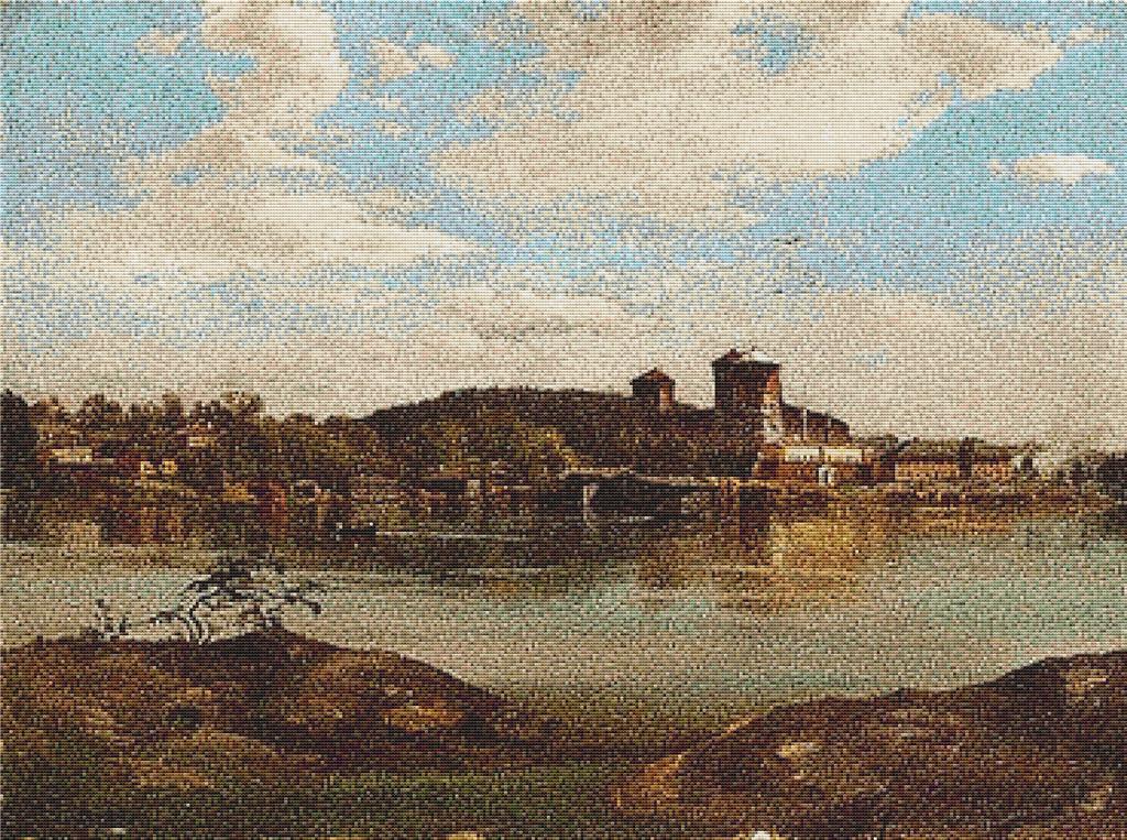 Olavinlinna - X Squared Cross Stitch