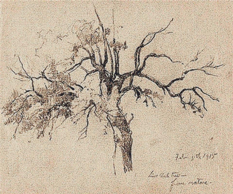 Live Oak Trees - X Squared Cross Stitch