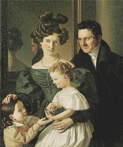 A Family Portrait - X Squared Cross Stitch