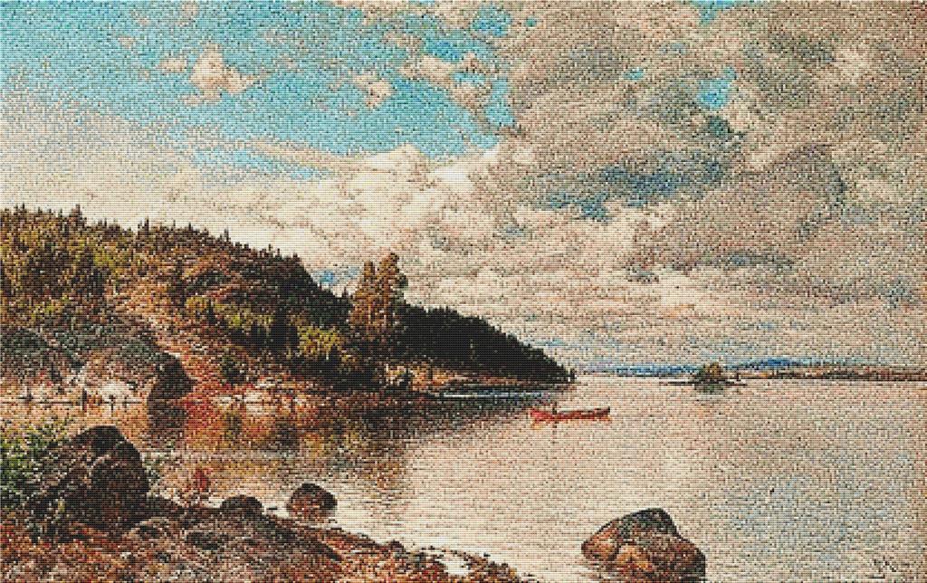 A Warm Summer Day - X Squared Cross Stitch