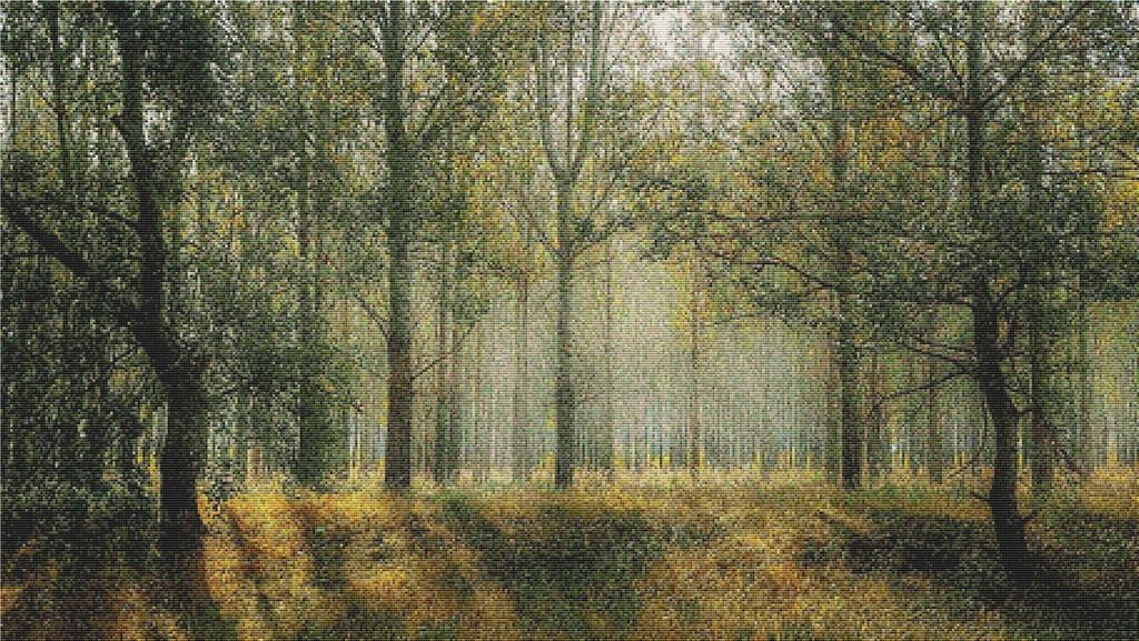 Green Park - X Squared Cross Stitch