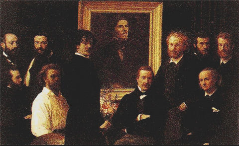 Homage To Delacroix - X Squared Cross Stitch