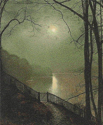 Moonlight On The Lake - X Squared Cross Stitch